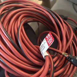 Husky Heavy Duty Extension Cords 100ft + 50ft 14 Gauge Outdoor