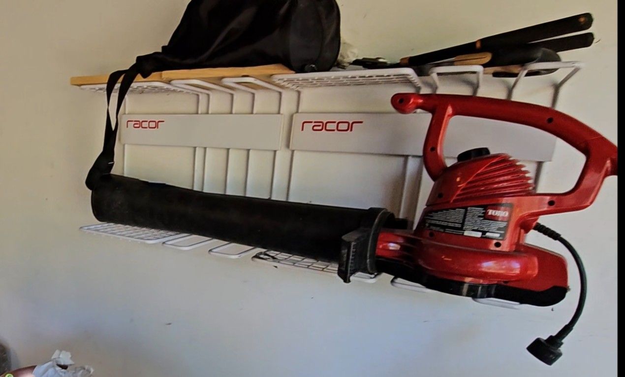 Electric Leaf Blower, Garden Hedge Trimmer and Sheers