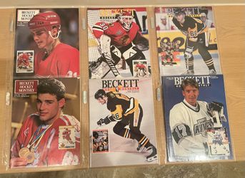 Vintage Hockey Becketts