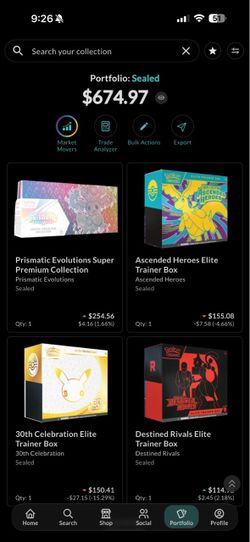 Pokemon ETB’s and Prismatic SPC