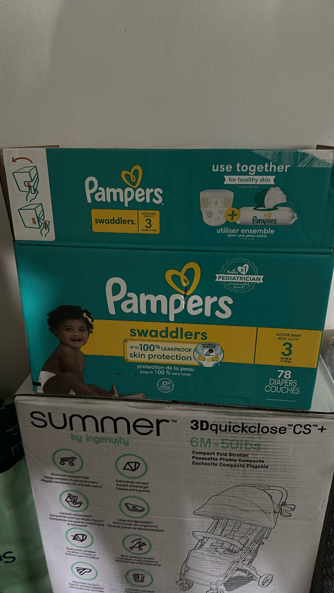 Pampers Swaddle Size 3