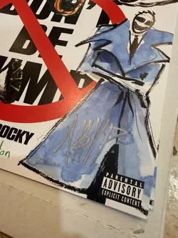 Don't Be Dumb GR1M Signed ASAP Rocky 2XLP Pink & Green