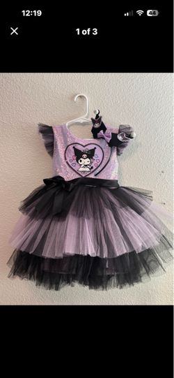 Kuromi birthday tutu dress