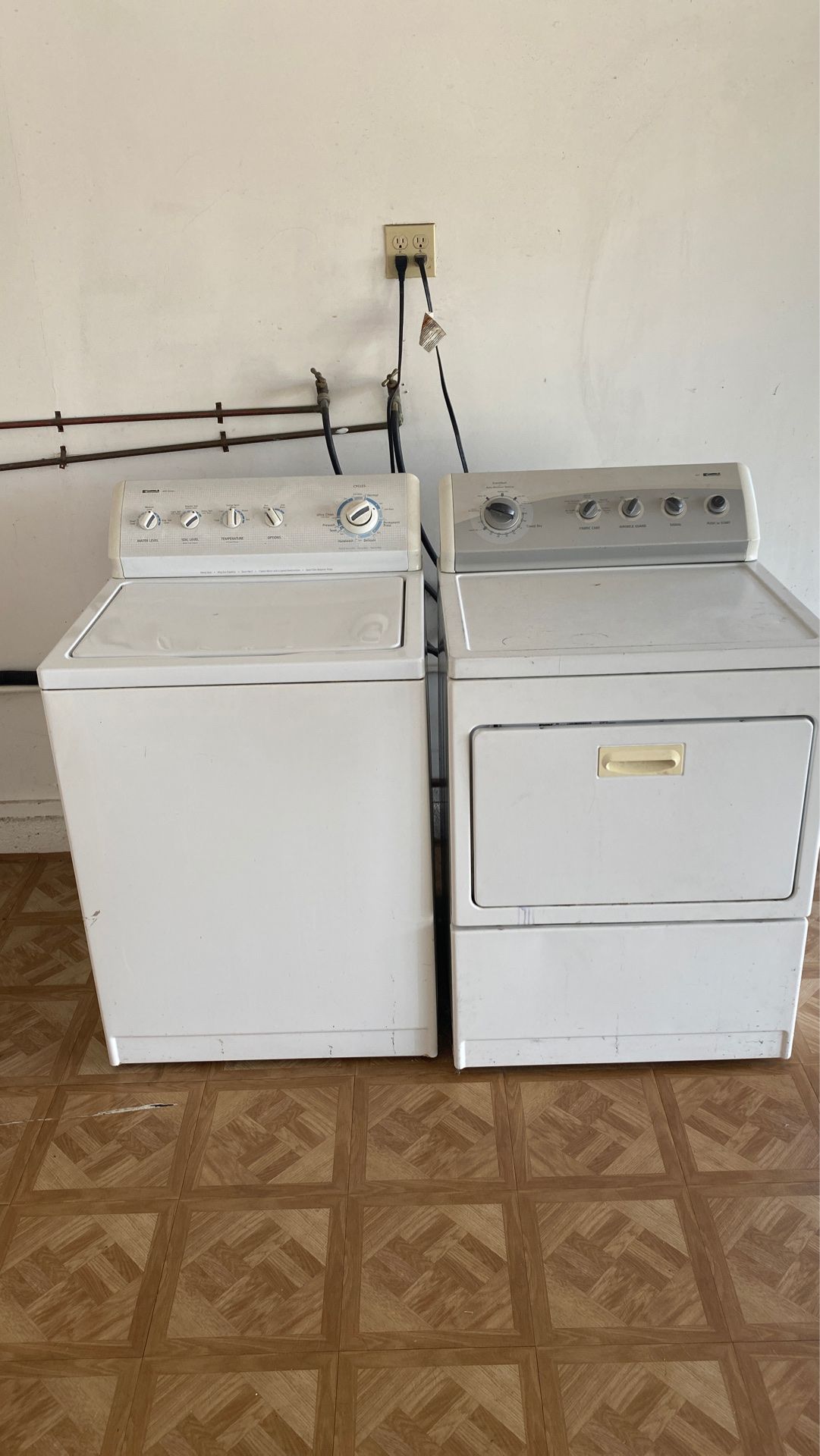 Washer and Dryer