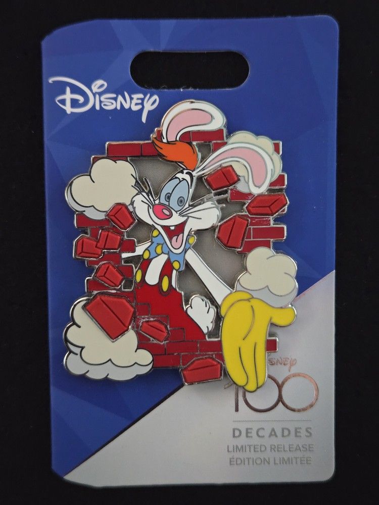 Disney Pin - Disney100 Decades Who Framed Roger Rabbit LR