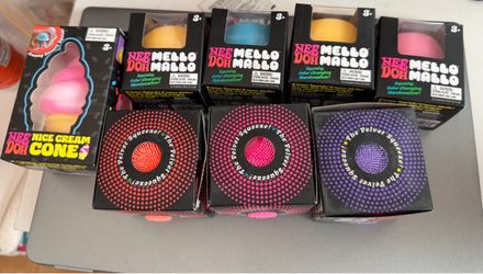 Needohs Lot of 8 (Ice Cream, Fuzzball, Mallos)