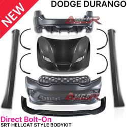 11-23 Dodge Durango SRT HELLCAT STYLE Front rear Bumper hood Gt