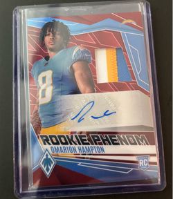 Omarion Hampton Rookie Autograph - Rookie Phenom Thick Card