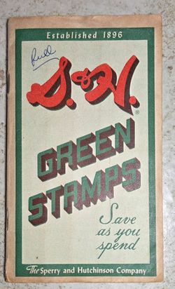 S & H green stamps full