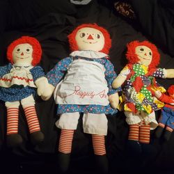 Raggedy Ann Dolls