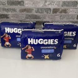 Huggies Overnites size 6
