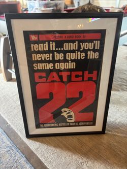Catch-22 Corgi Books Framed Vintage Print