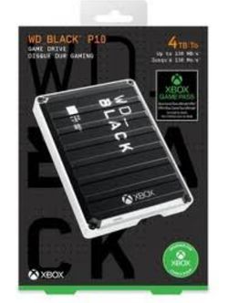 WD Black 4tb Hard Drive For Xbox