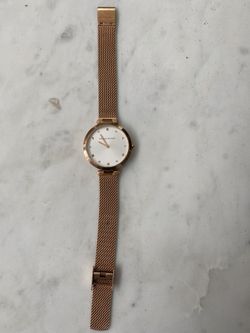 Rose Gold Watch 