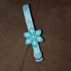 Martha Stewart PETS Festive Snowflake Collar