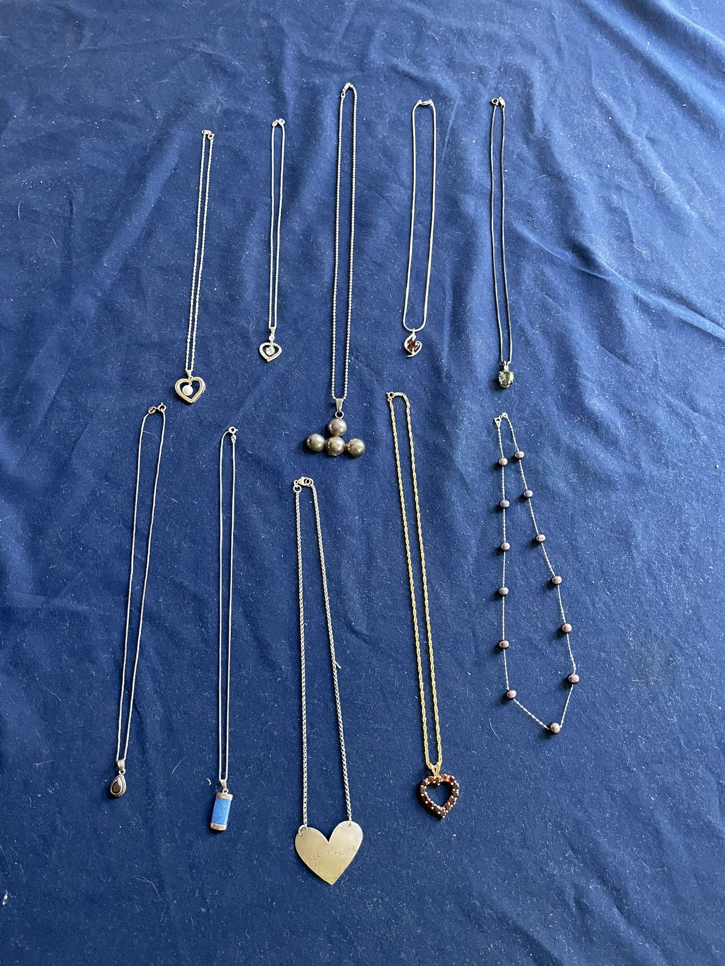 Sterling Silver Necklaces With Pendants