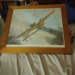 World War Two painting  Sighned By JB DENEEN