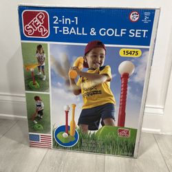 2-in-1 T-Ball & Golf Set 