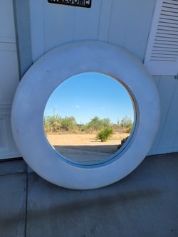 Large 47.25 inch Round Wall Mount Mirror