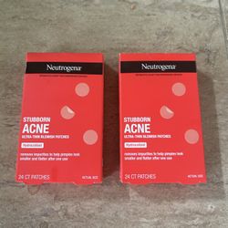 Neutrogena stubborn acne ultra thin blemish patches