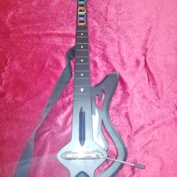 Sony PS3 Guitar Hero Warriors Of Rock Wireless Controller No Dongle READ