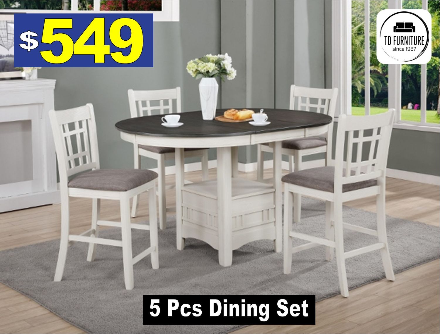 5Pcs dining set