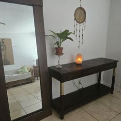Mirrors, Console Table And Side Table