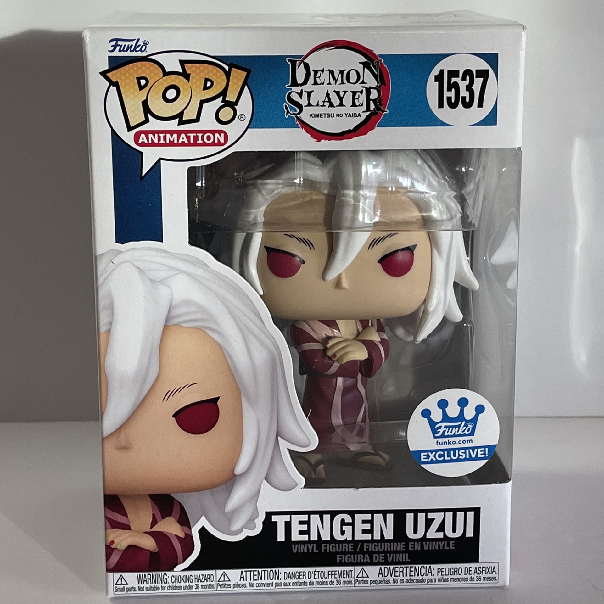 1537 Tengen Uzui Funko Pop in Kimono Exclusive Anime Manga Demon Slayer MIB