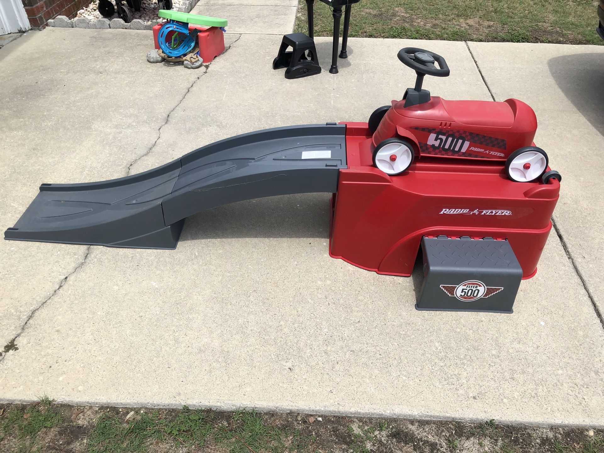Kids Radio Flyer 500 W/Ramp, Toddler Ride On Ages