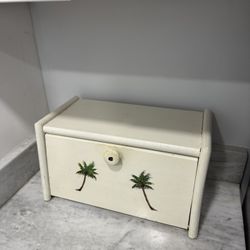 Coastal Solid Wood Bread Box