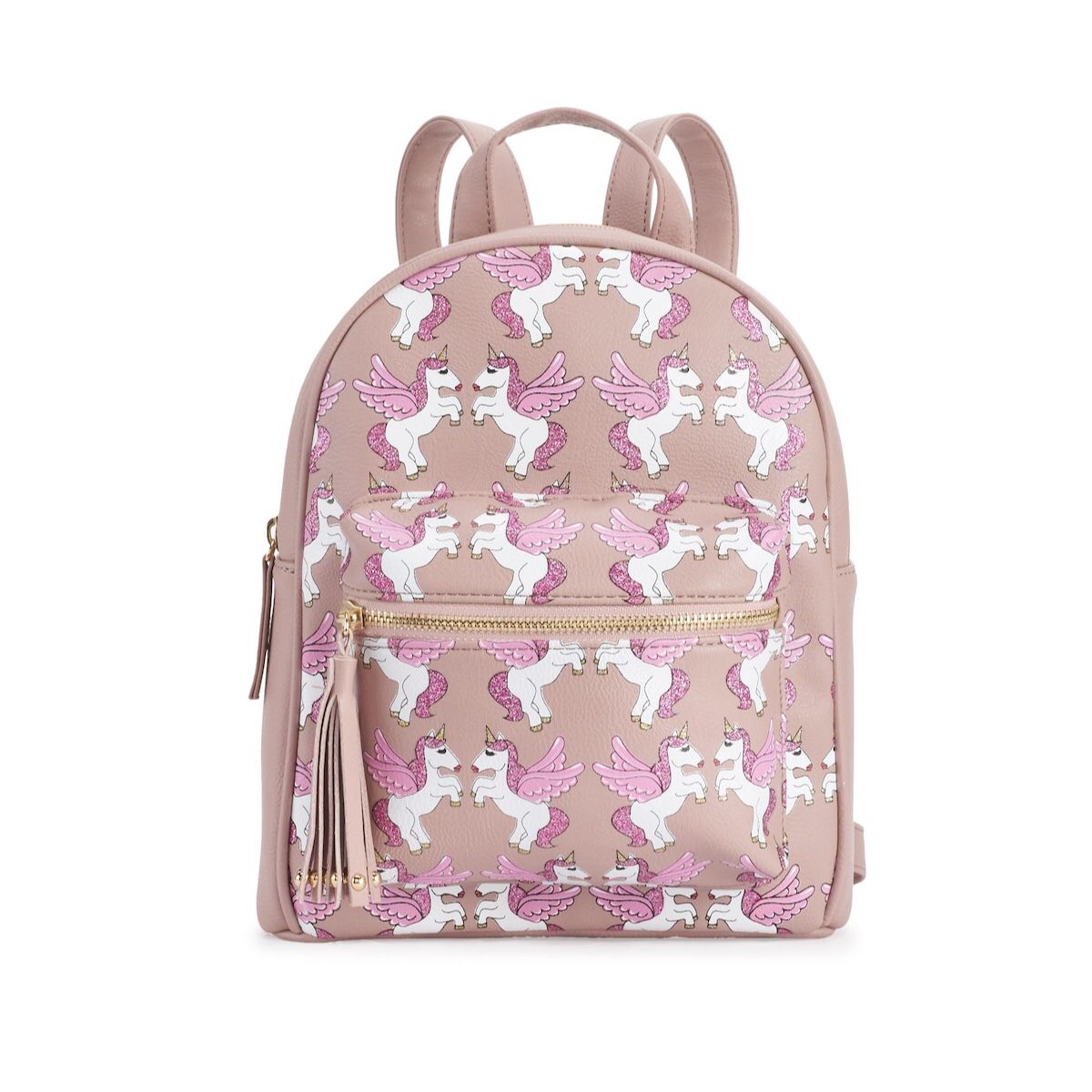 Omg glittery unicorn mini backpack