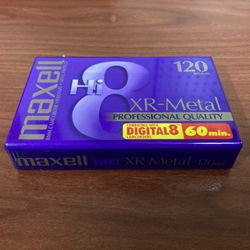 Maxell Hi8 XR-Metal 120 8mm