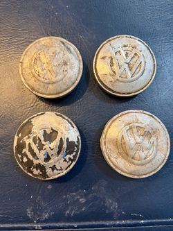Early VW Bug Logo Gas Caps