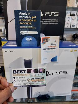 PS5 DISC BRAND NEW Available On payment Plan Options With $50 Down
