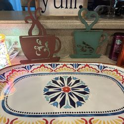 Kitchen Decor & Platter 