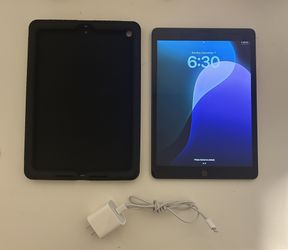 ipad w/ Case & Charger (no icloud Lock or MDM)