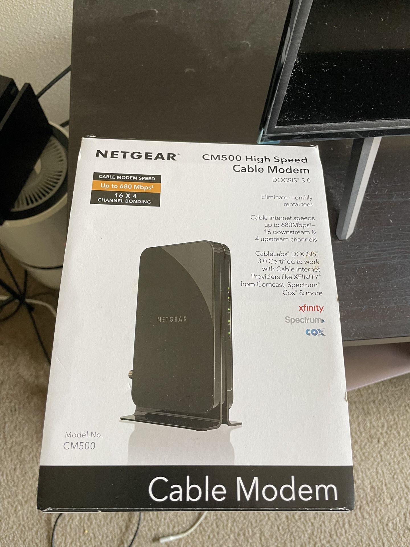 Netgear Modem + wifi Router