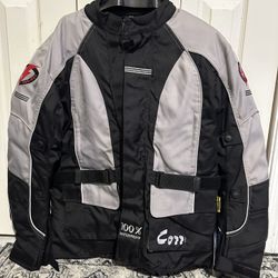 CE ARMORED. BIKER JACKET