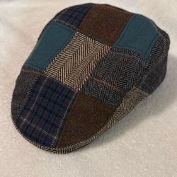 Boston Scally Cap ,  Hat , Flat Hat, Newsboy  Size M/L