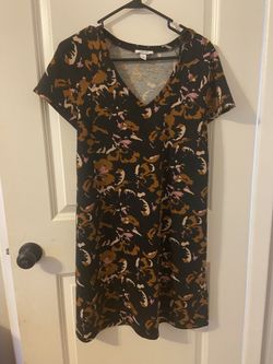Small Black Patterned Dress
