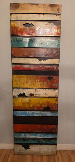 Aluminum wall art