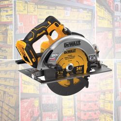 DEWALT20-Volt MAX Cordless Brushless 7-1/4 in. Circular Saw with FLEXVOLT ADVANTAGE (Tool Only)