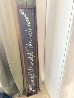 Wall sign