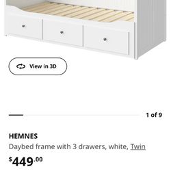 Ikea Day Bed - Twin To King 