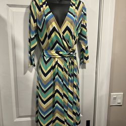 Faux wrap Dress