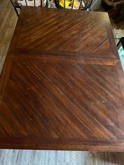 Dining room chairs and table
