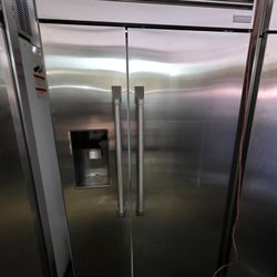 42" GE MONOGRAM BUILT IN STAINLESS STEEL REFRIGERATOR 