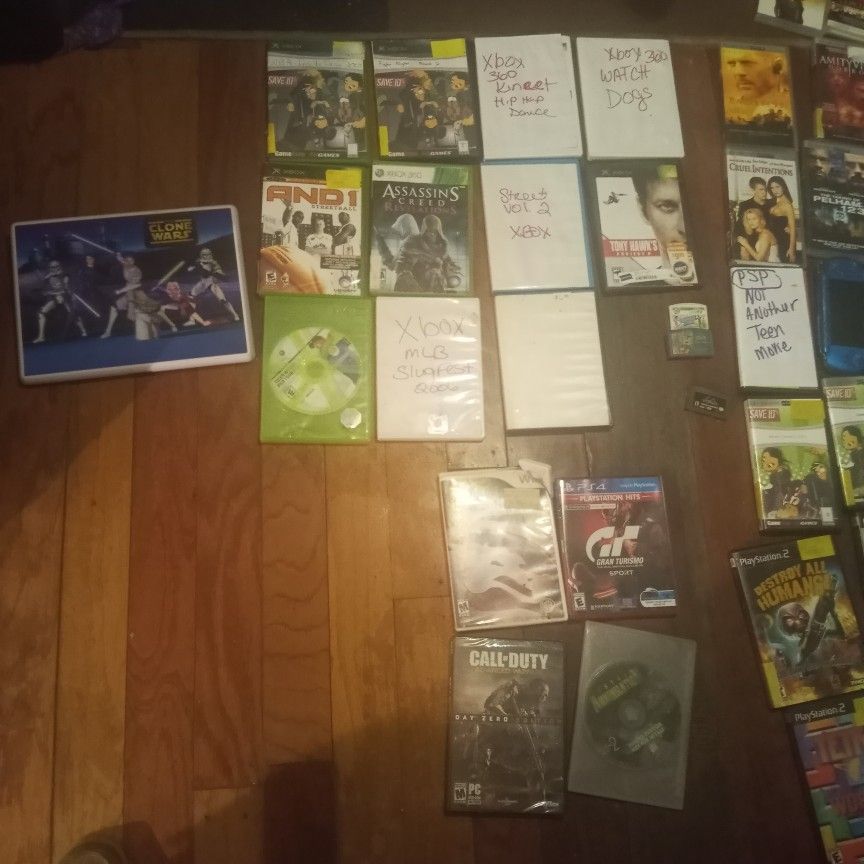 Video Games $10 A Peice . What's Left Is Xbox Games .xbox360 Games.ps2. Ps3 Ps4 4 Atar
