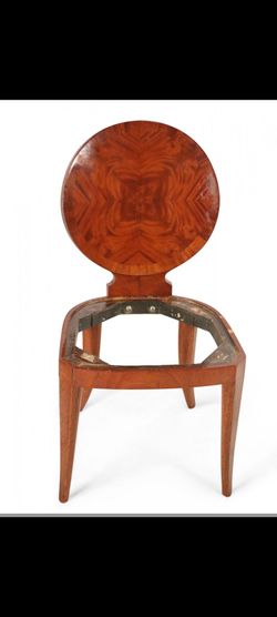 SET OF 2 VINTAGE FRAME CHAIRS