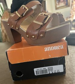 Zapatos Andrea 81/2 Café